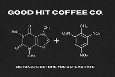 Explosive caffeine tee